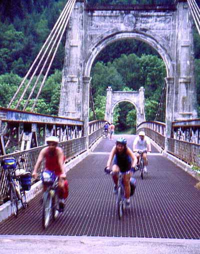 Alexandra Bridge Over Fraser River.