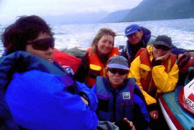 Heading home ahead of storm.