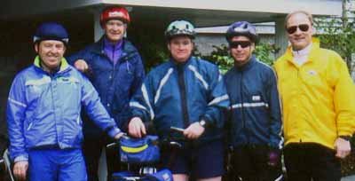 Group photo at motel.