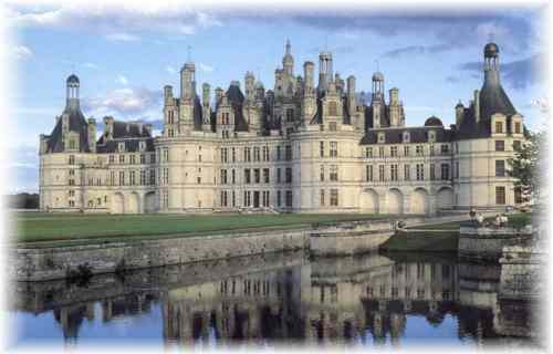 Chateau Chambord, Loire Valley, France.