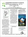 Check Out the 2003 'Trans Canada Trail - Coquihalla Summit to Victoria' Cycle Tour