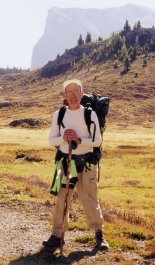 Jim on Sunshine Meadows.