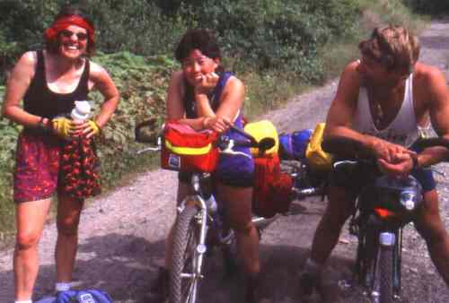 L-R:  Nancy, Patti, Brady.