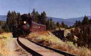 Summerland Kettle Valley Railway Heritage Steam Train