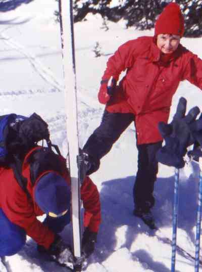 Liz's true love Rod peeling off her skins.