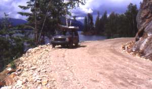 Wap Lake.  Photo credit:  Peter LaGrandeur  July 1999.