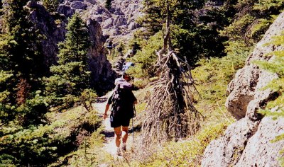 Peter in Valley of the Rocks