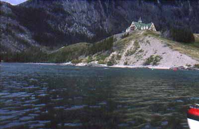 Prince of Wales Hotel at Waterton Townsite.