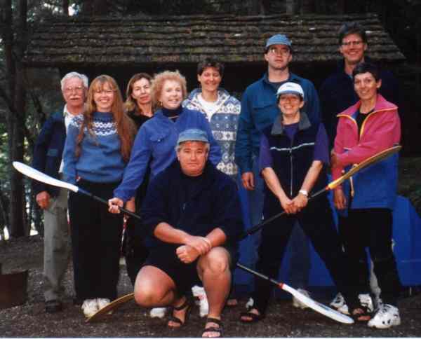Group pic at Cinnemousin Narrows.