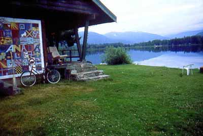 Whistler Hostel on Alta Lake.
